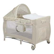 Ліжечко-манеж Lionelo SVEN PLUS BEIGE LATTE
