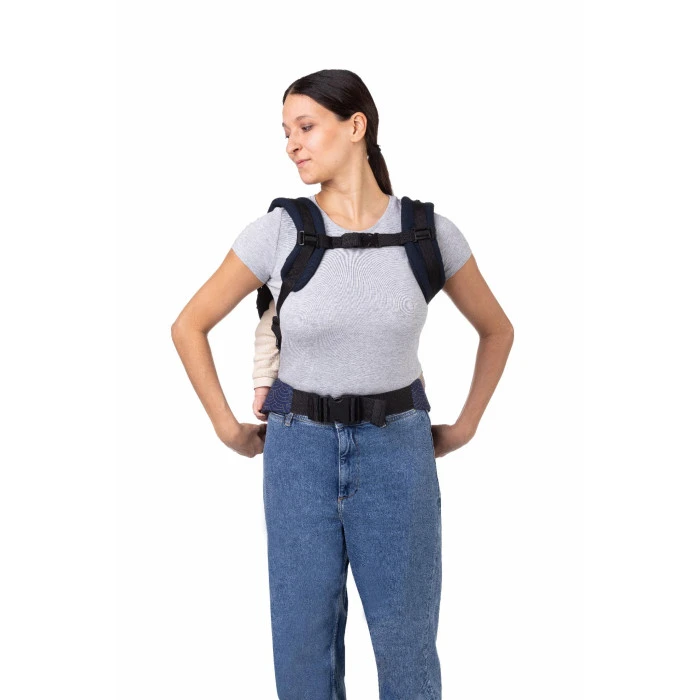 Рюкзак - кенгуру MoMi COLLET Blue