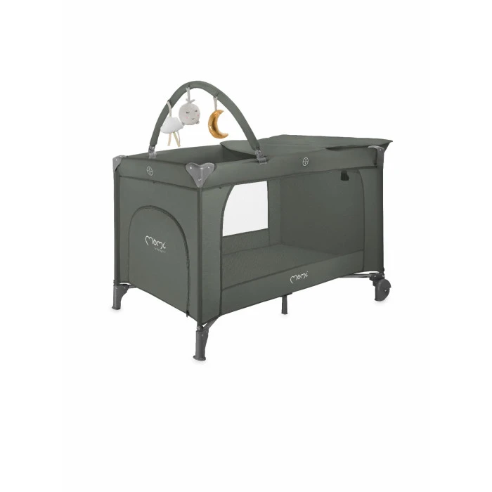 Манеж класичний MoMi BELOVE PLUS Dark Green