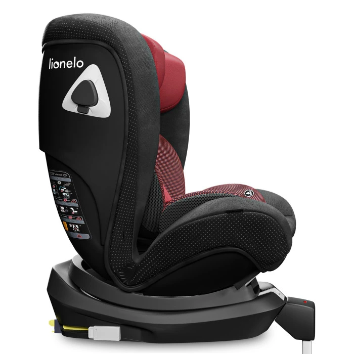 Дитяче автокрісло Lionelo BRAAM RED BURGUNDY