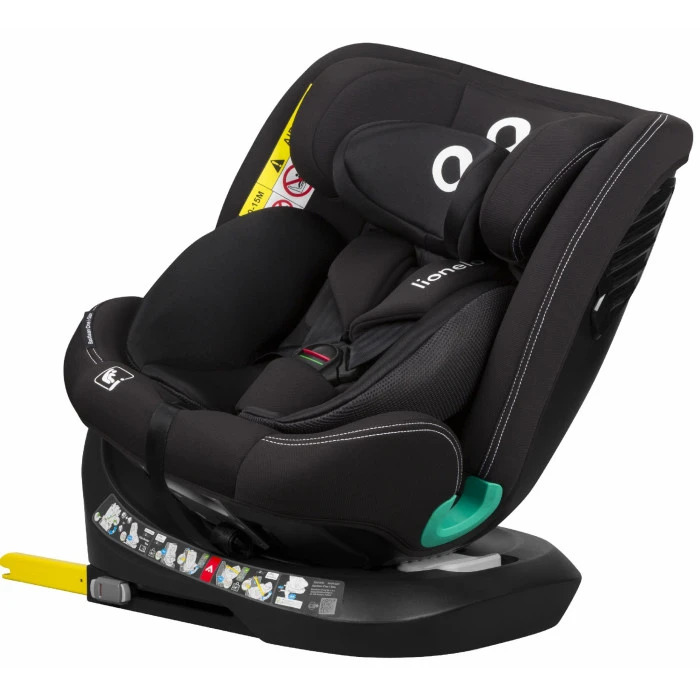 Дитяче автокрісло Lionelo BASTIAAN ONE I-SIZE BLACK CARBON