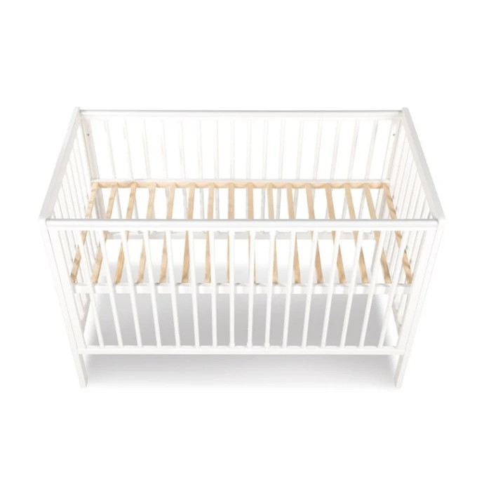 Дитяче ліжечко KLUPS TIMI White з перегородкою