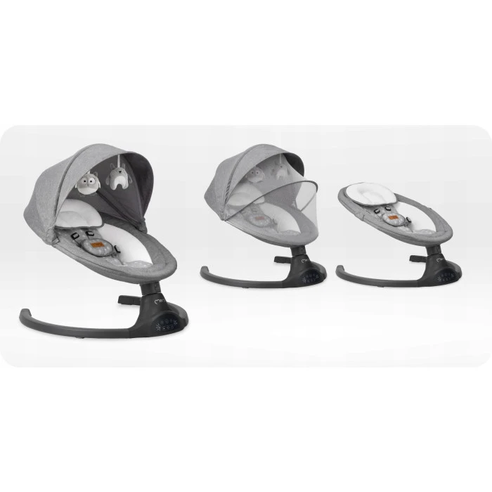 Кресло-качалка MoMi KENANI Dark Grey