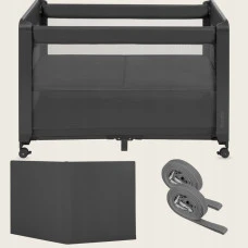 Ліжечко дитяче 3 в 1 Lionelo PATTY GREY GRAPHITE