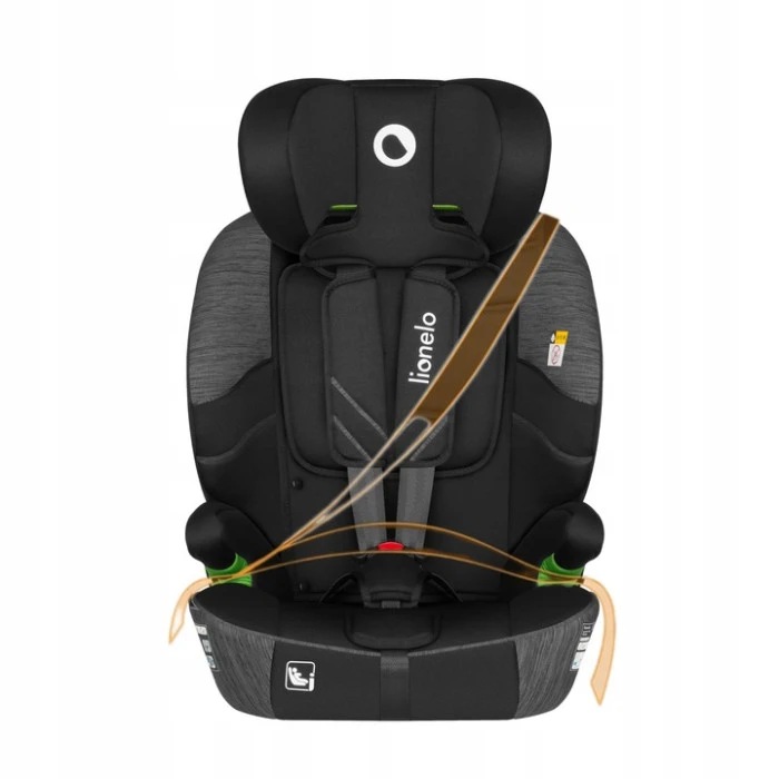 Детское автокресло Lionelo LEVI FIX I-SIZE GREY STONE