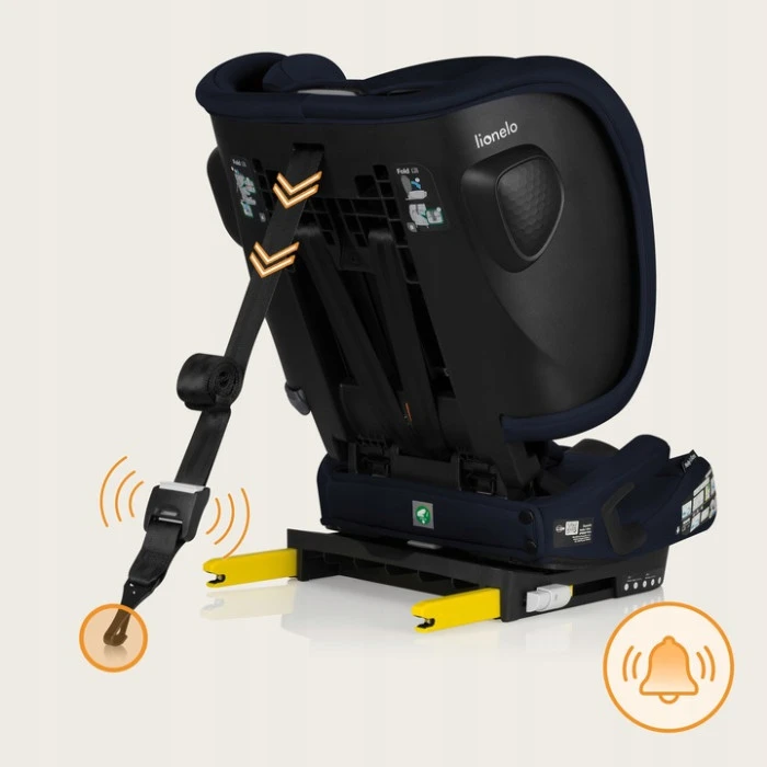 Дитяче автокрісло Lionelo NELLY I-SIZE BLACK CARBON