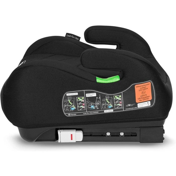 Бустер Lionelo LUUK FIX I-SIZE BLACK CARBON