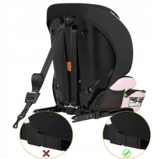 Дитяче автокрісло Lionelo LEVI FIX I-SIZE PINK BABY
