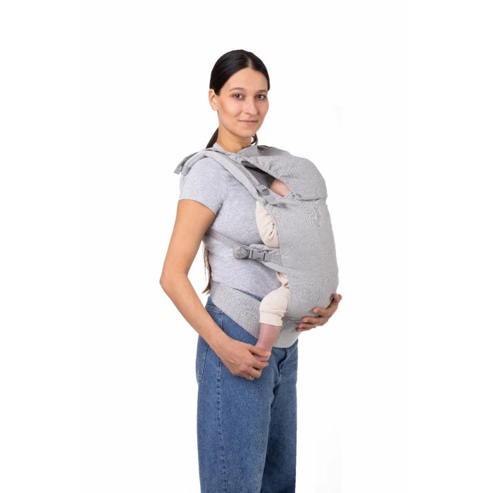 Рюкзак - кенгуру MoMi COLLET Gray