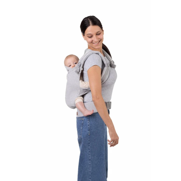 Рюкзак - кенгуру MoMi COLLET Gray