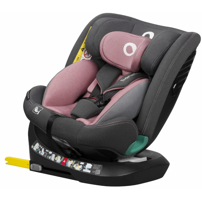 Дитяче автокрісло Lionelo BASTIAAN ONE I-SIZE PINK ROSE