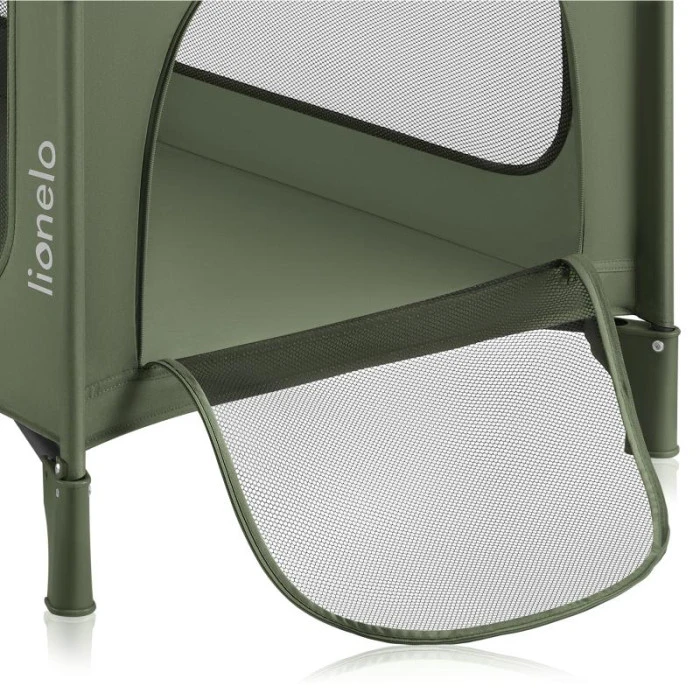 Манеж-ліжко Lionelo JASMIN EASY FOLD GREEN OLIVE