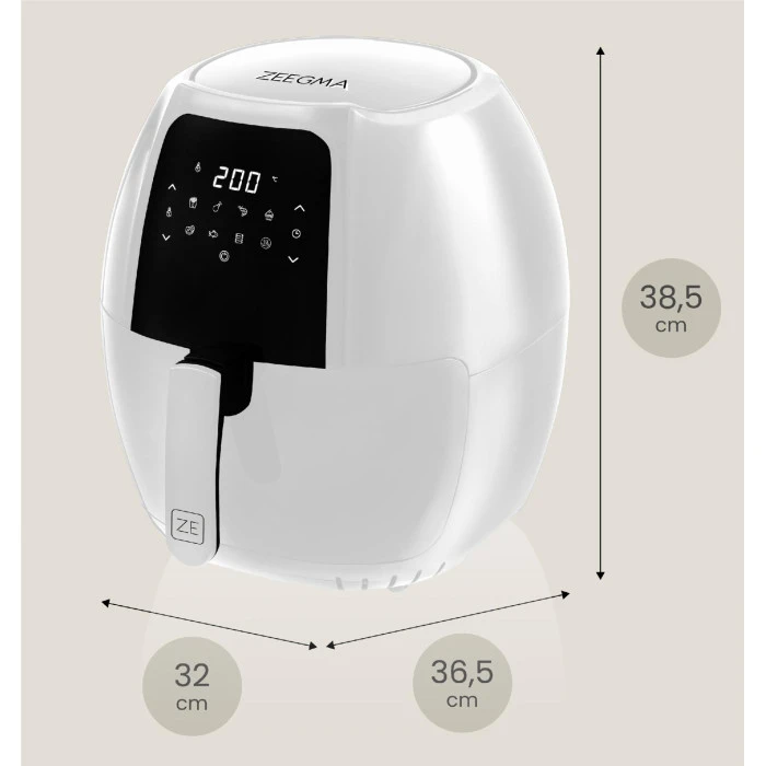 Фритюрниця Zeegma KNAPPER GRAND WHITE