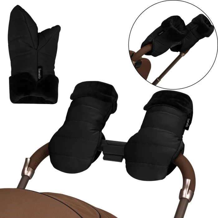 Рукавички для коляски Lionelo HANDMUFF OLI BLACK