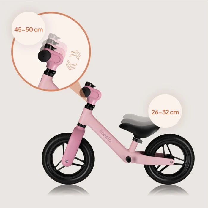 Біговел Lionelo TONI PINK ROSE