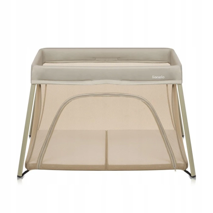 Кроватка-манеж Lionelo ALICE BEIGE OLIVE