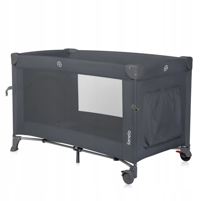 Ліжечко-манеж Lionelo ELLEN GREY CONCRETE
