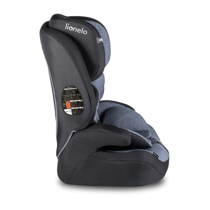 Дитяче автокрісло Lionelo NICO BLACK GREY