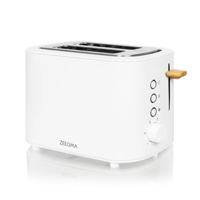 Багатофункціональний тостер Zeegma TOSTEE WHITE WOOD