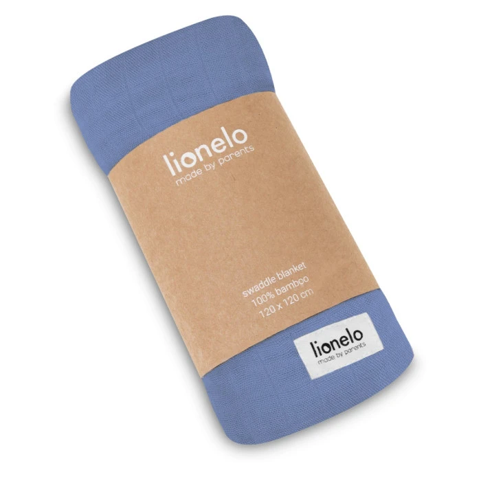 Пелюшка Lionelo BAMBOO SWADDLE Blue Denim