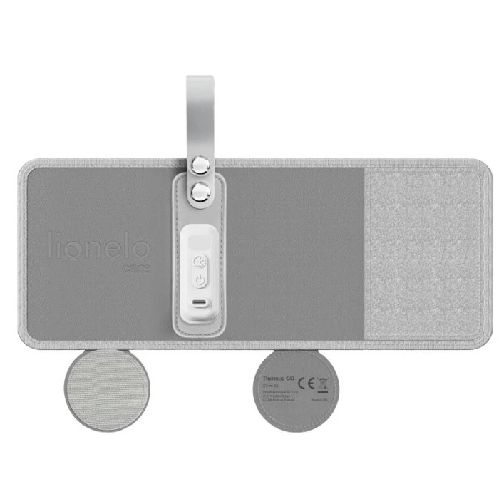 Подогреватель бутылочек Lionelo THERMUP GO GREY SILVER