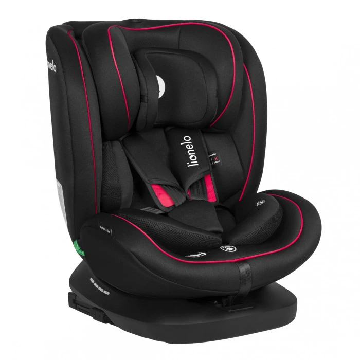 Детское автокресло Lionelo BASTIAAN I-SIZE BLACK RED