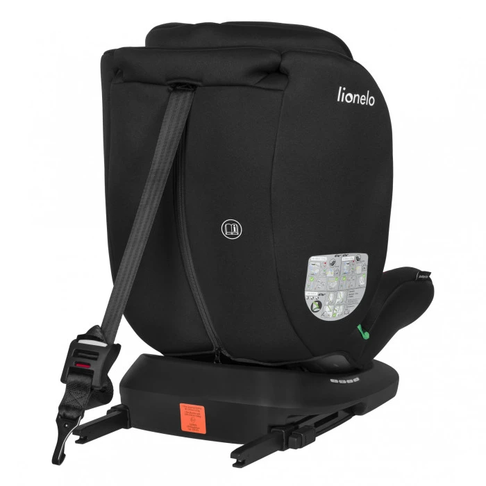 Детское автокресло Lionelo BASTIAAN I-SIZE BLACK RED
