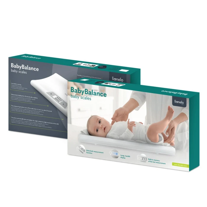 Ваги для новонароджених Lionelo BABYBALANCE WHITE