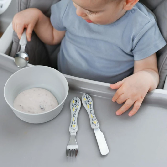 Набор столовых приборов: вилка, ложка, нож Akuku A0103