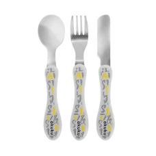 Набор столовых приборов: вилка, ложка, нож Akuku A0103