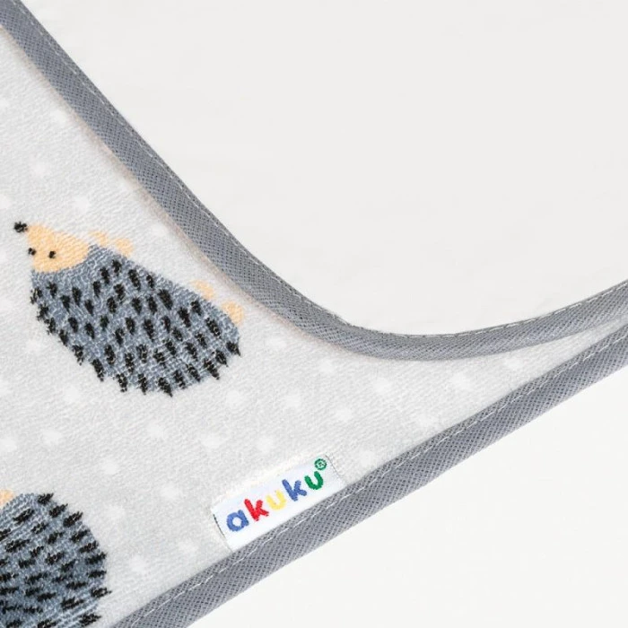 Подстилка для пеленания Akuku A1044 70x50 см, ежики
