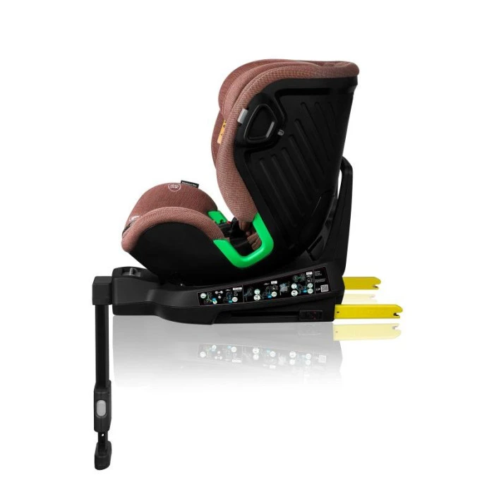 Детское автокресло Lionelo HARMONY I-SIZE RED BRICK BAMBOO