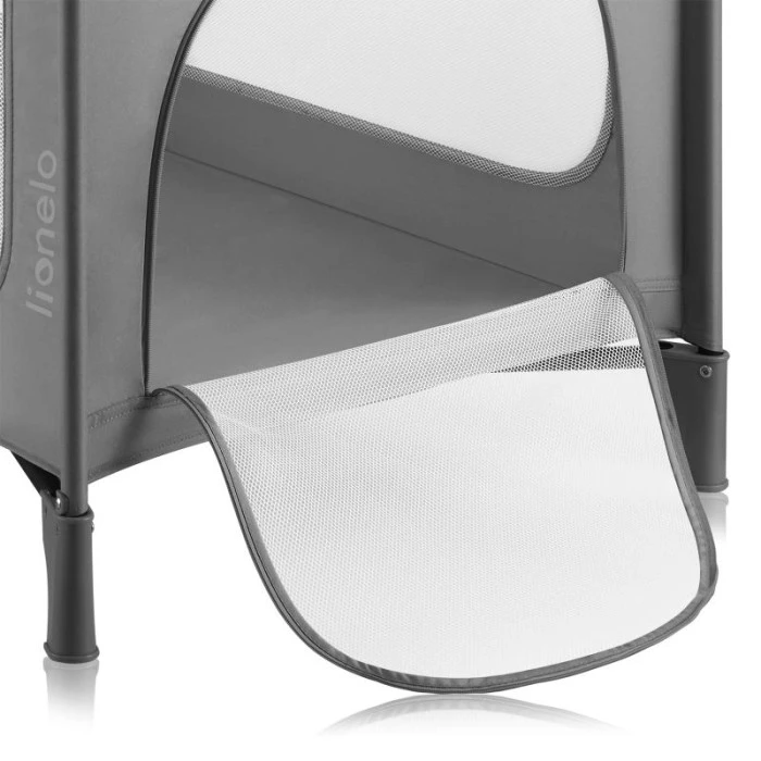 Манеж-ліжко Lionelo JASMIN EASY FOLD GREY STONE