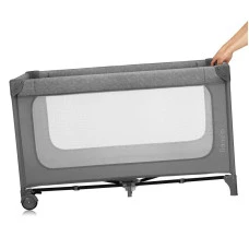 Манеж-ліжко Lionelo JASMIN EASY FOLD GREY STONE