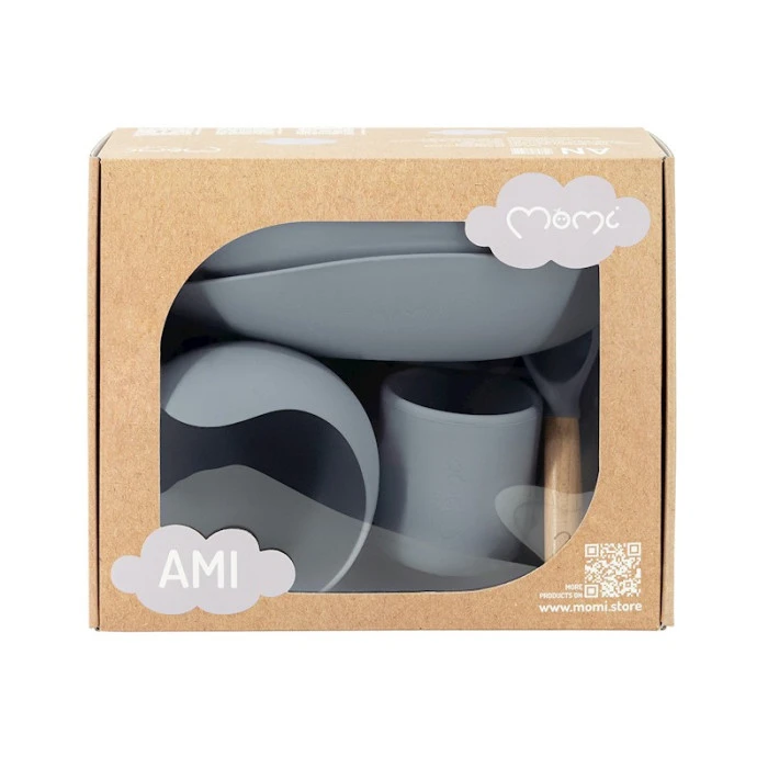 Набір посуду MoMi AMI Grey