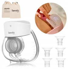 Молокоотсос Lionelo FIDI FREE LUMI WHITE NATURAL