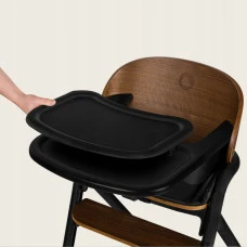 Стілець для годування Lionelo CELIA BLACK WOOD