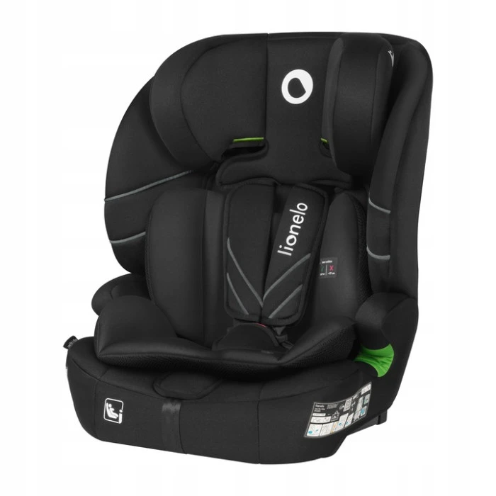 Дитяче автокрісло Lionelo LEVI FIX I-SIZE BLACK CARBON