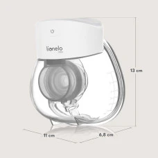 Молоковідсмоктувач Lionelo FIDI FREE LUMI WHITE NATURAL