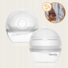 Молокозбірник з функцією молоковідсмоктувача Lionelo MILKY 2in1