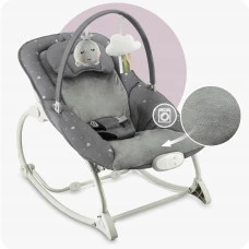 Кресло-качалка MoMi LAPIS Dark Grey