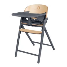 Стілець для годування Lionelo CELIA GREY WOOD