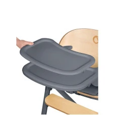 Стілець для годування Lionelo CELIA GREY WOOD