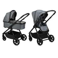 Коляска універсальна 2 в 1 MoMi GISELLE Gray