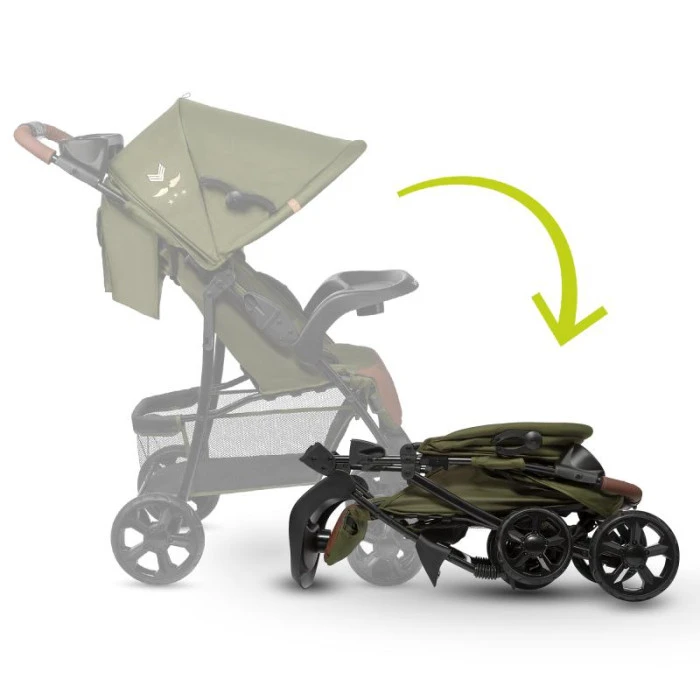 Прогулочная коляска Lionelo EMMA PLUS FOREST GREEN