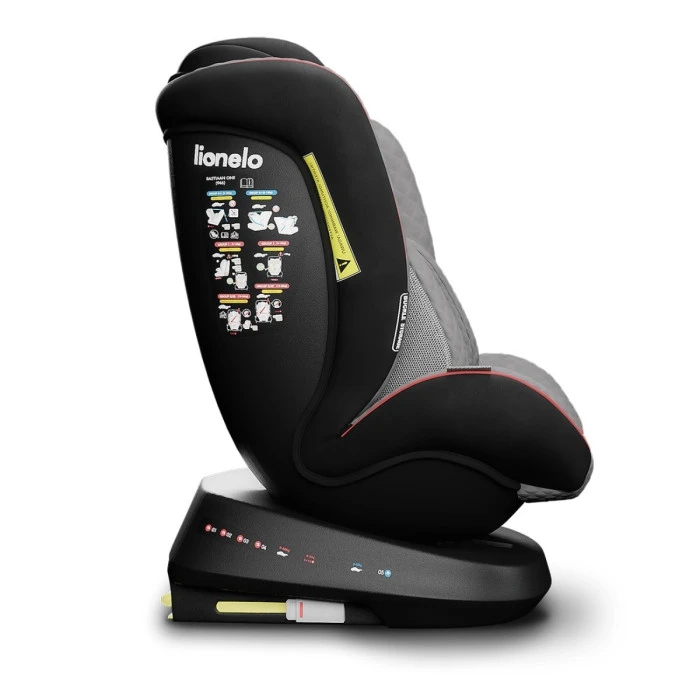 Дитяче автокрісло Lionelo BASTIAAN ONE GREY STONE BLACK