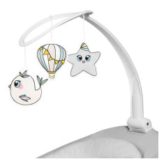 Кресло-качалка Lionelo BELLA GREY CONCRETE