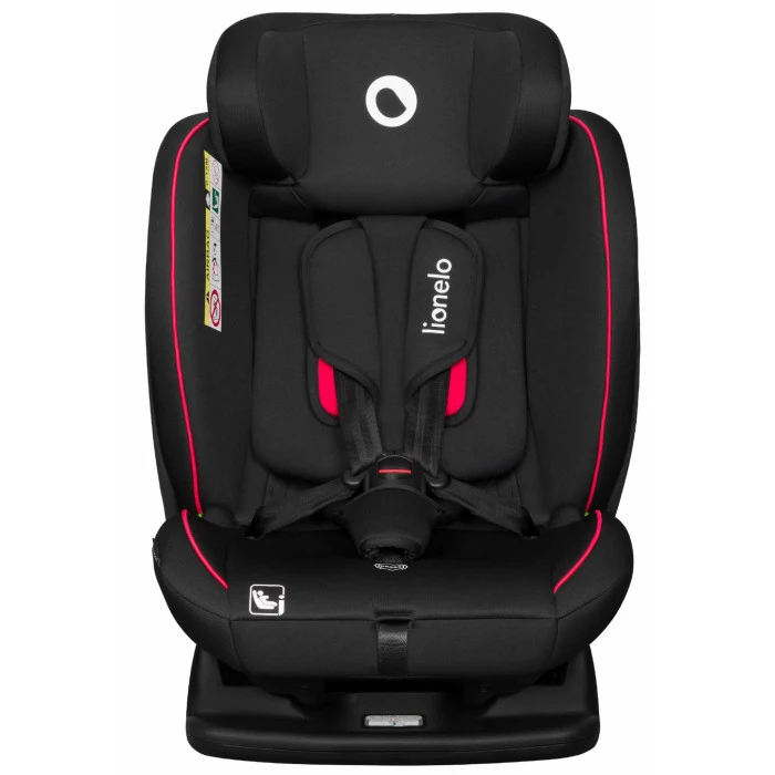 Детское автокресло Lionelo AART I-SIZE BLACK CARBON RED