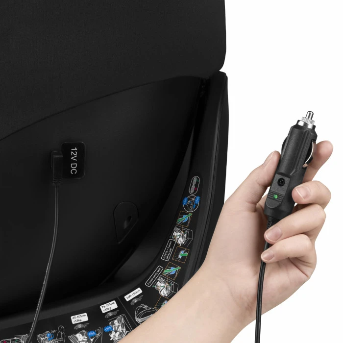 Дитяче автокрісло Lionelo BRAAM AIR I-SIZE BLACK CARBON