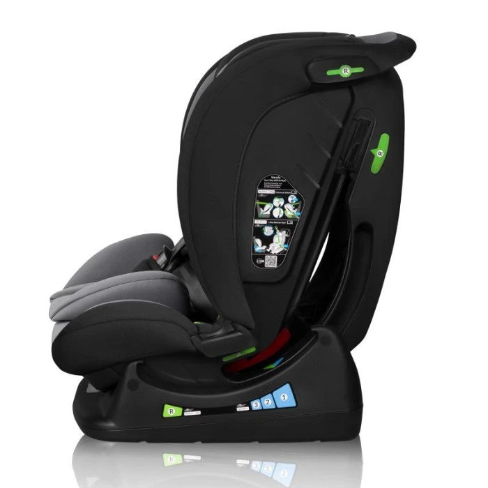 Дитяче автокрісло Lionelo IZZY I-SIZE BLACK GREY